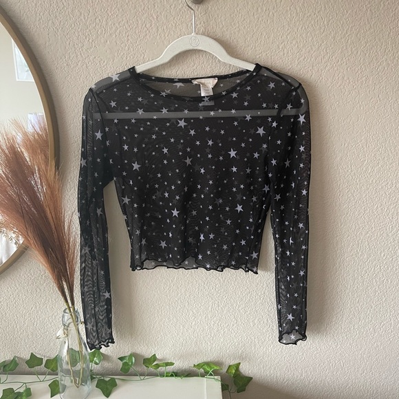 Altard state star printed mesh long sleeve - Picture 1 of 1